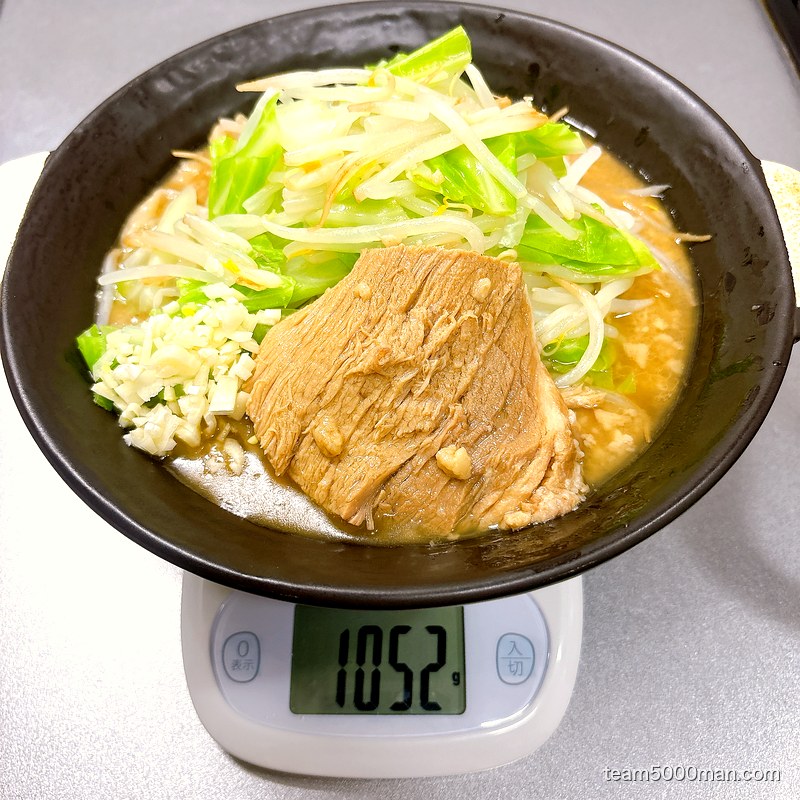 豚仙人 国産豚ラーメン 完成丼