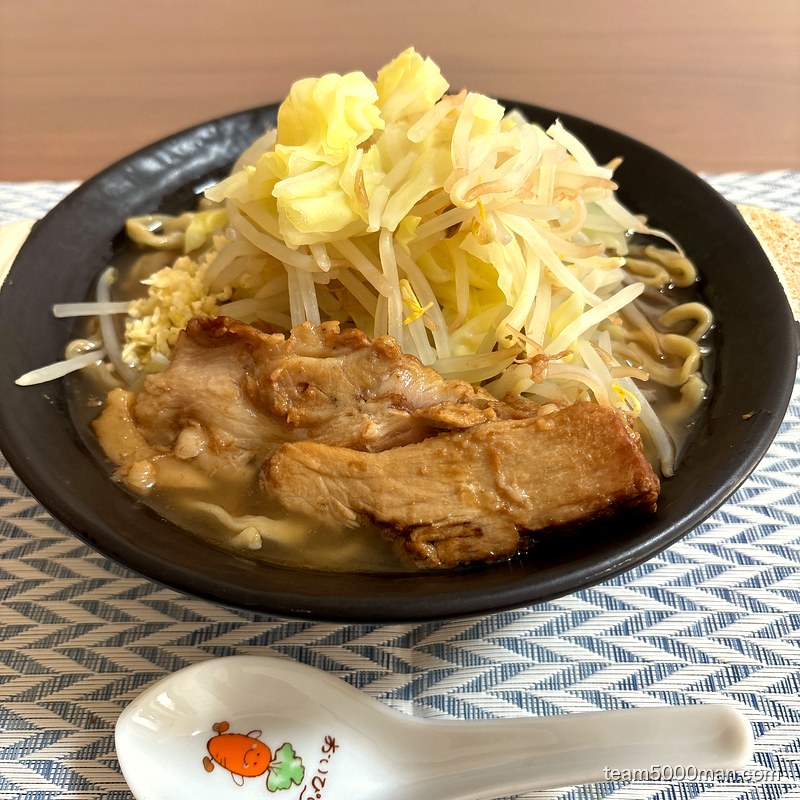 鬼トマとカレーラーメン 完成丼
