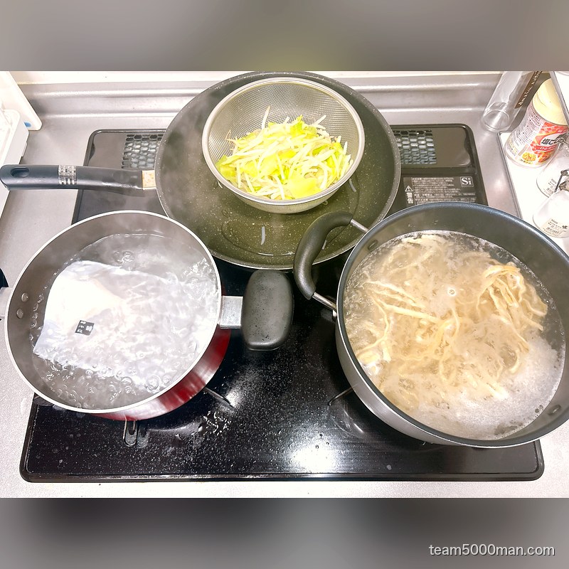 雷北松戸本店 調理中