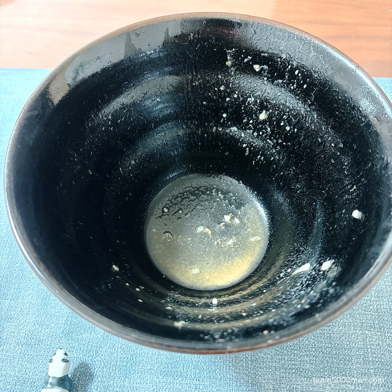 麺屋づかちゃん 完食後の空の丼