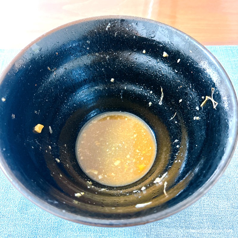 らーめん バリ男 完食した丼