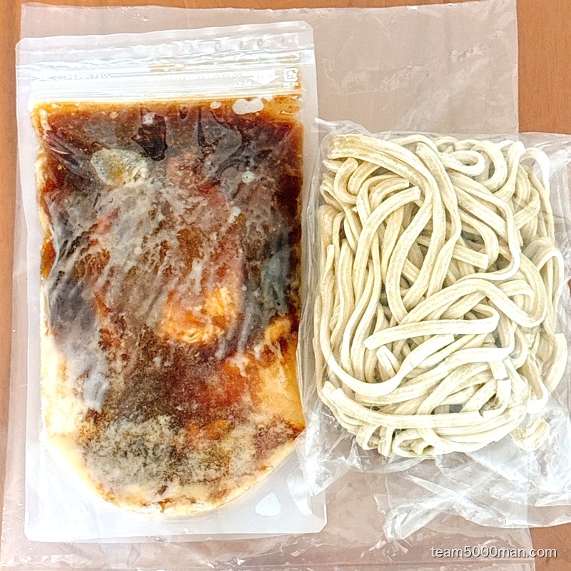 ラーメンゼンゼン 同梱物全体