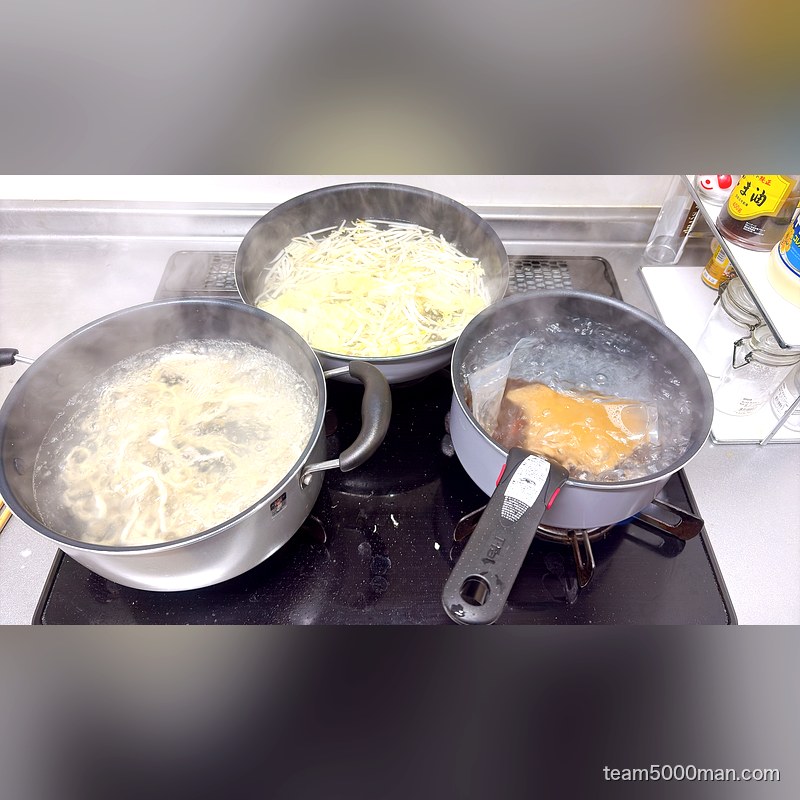 らぁめん大山 調理中