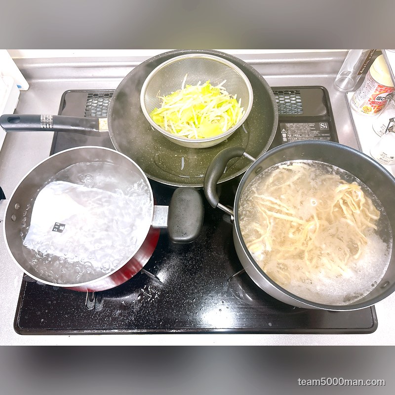 雷北松戸本店 調理中