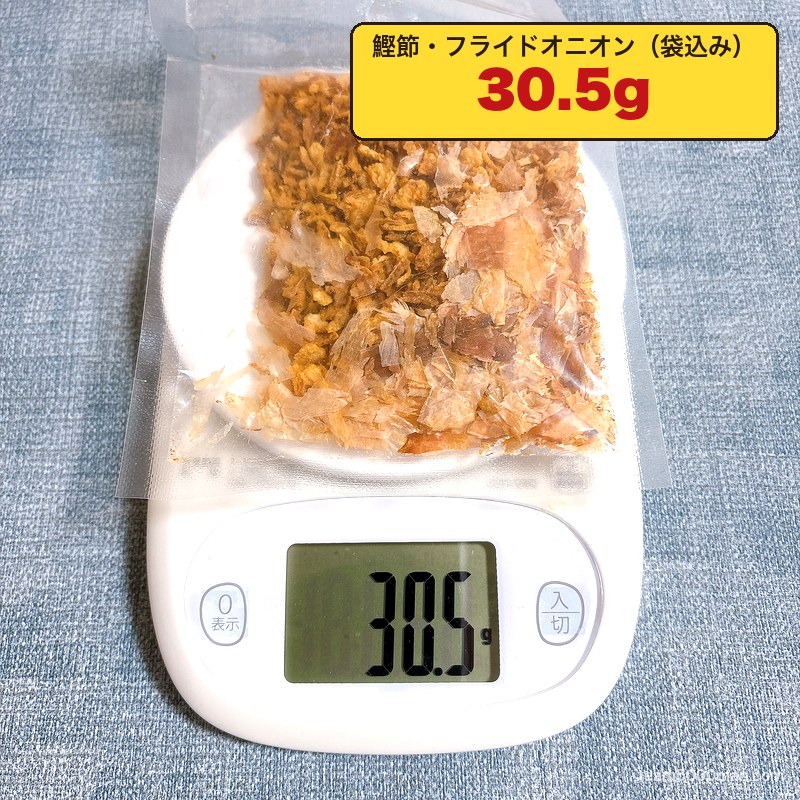 豚ノヴァ 汁なし 鰹節とフライドオニオンの袋 30.5g